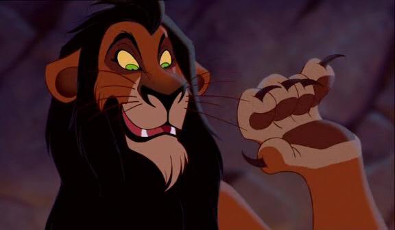 lion king simba vs scar. They failed.